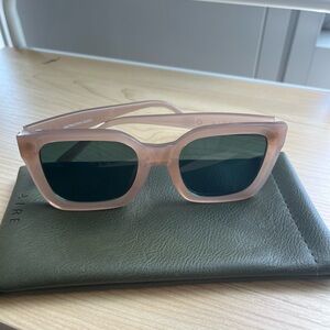 Aire sunglasses, light pink
